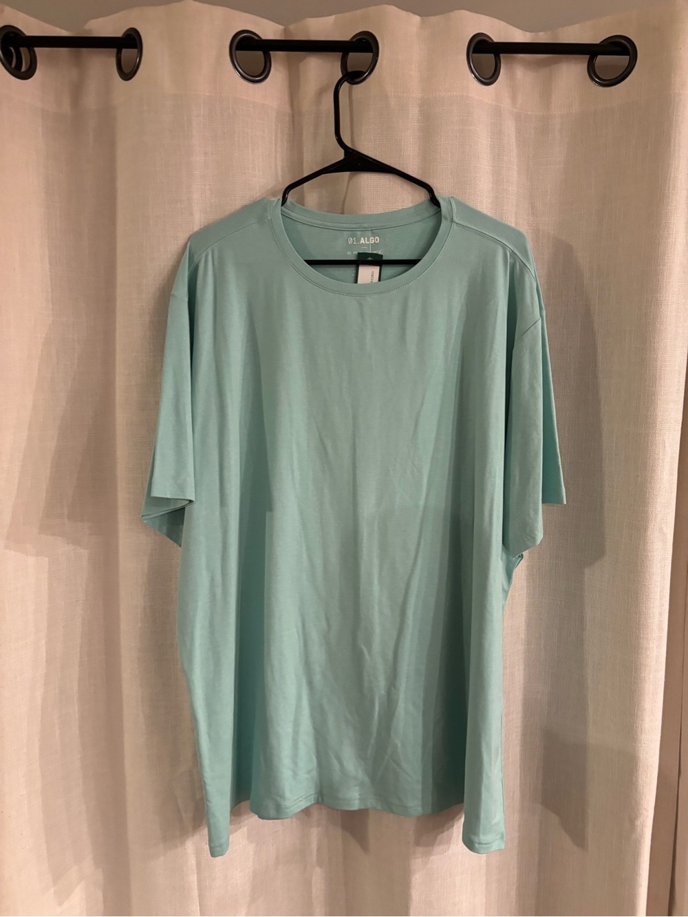 01.ALGO Performance Tee NWT – Turquoise – XXL